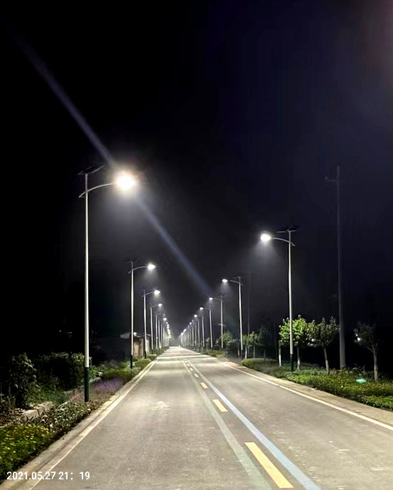 甘肅武威市太陽能路燈項目